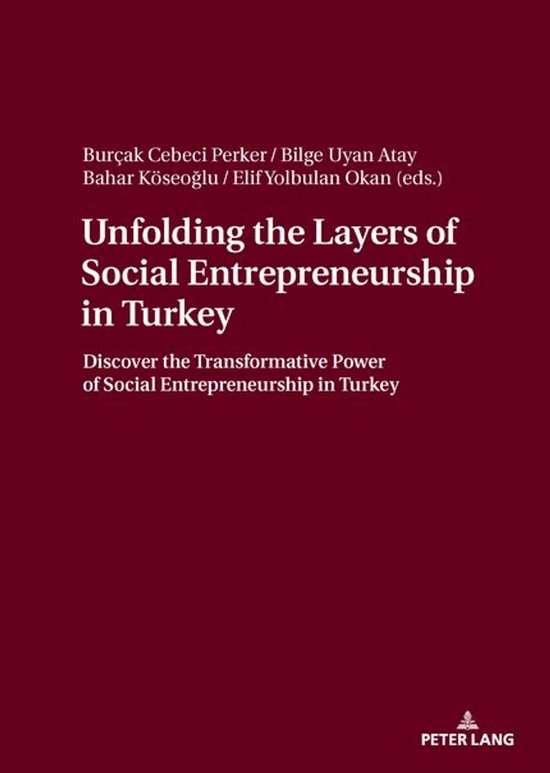 Unfolding the Layers of Social Entrepreneurship in Turkey - cover