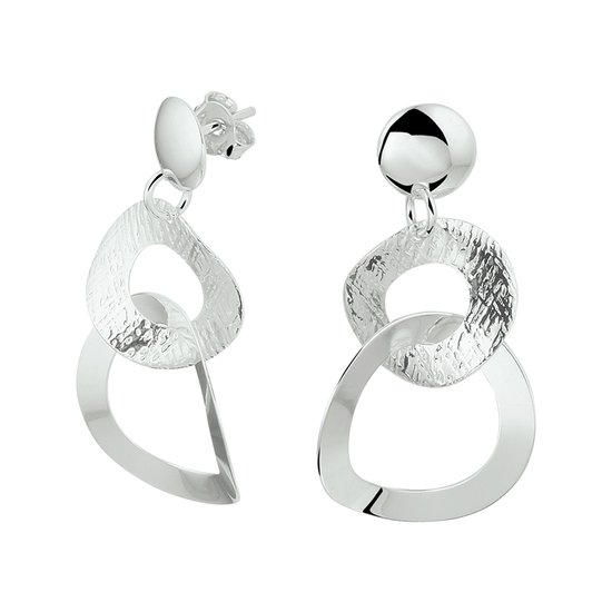 GLAMS - Boucles d'oreille Rondelles - Argent