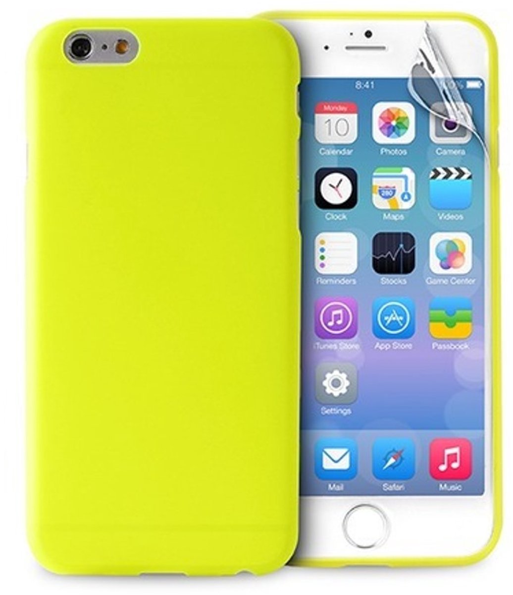 Puro - Ultra Slim Cover - iPhone 6 Plus - lime