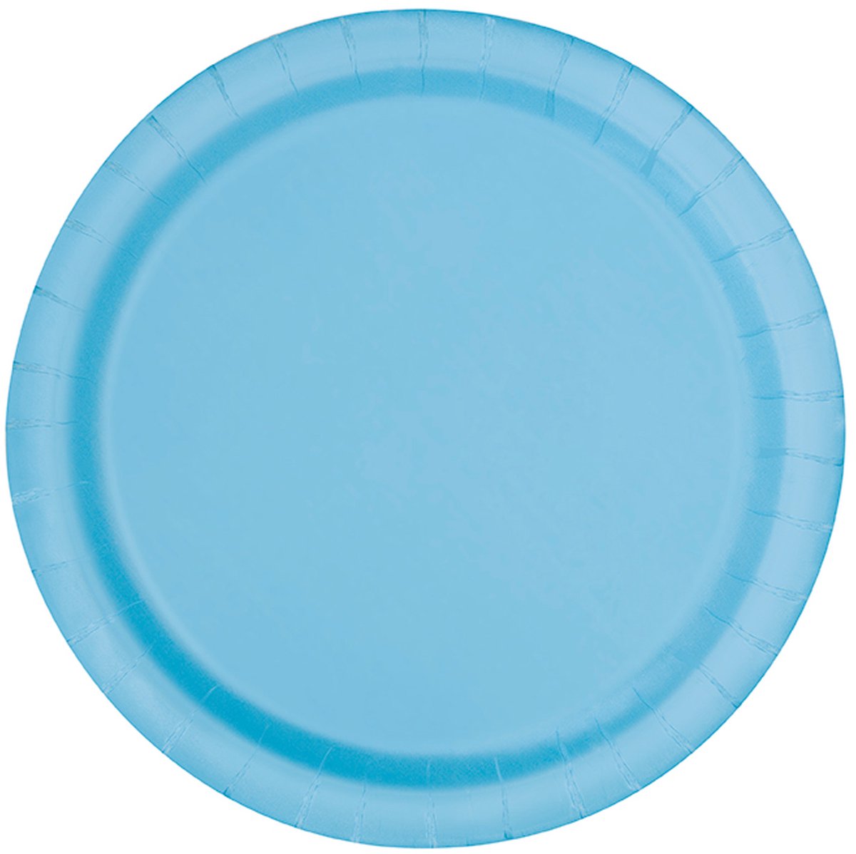 Bord 23 cm Licht Blauw 16 stuks