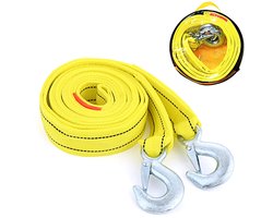 Sleepkabel - Met Reflecterende Strepen - Voor Auto's en Berging - 4 Meter 5 Ton