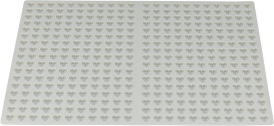 Trixie - Bakmat Met Hartjes - Voor Hond En Kat - Silicone - 38X28 cm