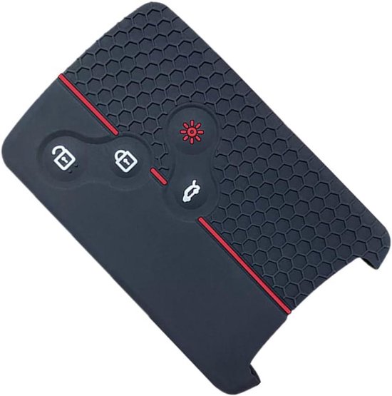 Nuovo Copertura Chiave Auto In Pelle Nera Custodia Portafoglio Per Renault Clio Scenic Megane Duster Sandero Captur Twin~p116749692