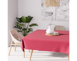 Okerkleurige zonnetafelkleed, roze, 180 x 180 cm