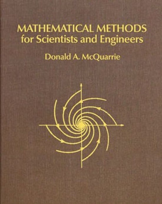 Mathematical Methods for Scientists and Engineers - cover