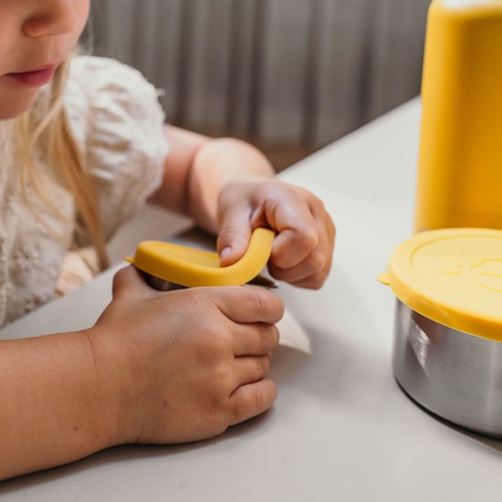 Silicone snackbekers voor peuters | Morsbestendige voedselcontainers | Baby snackopvang 2-pack | Voedselveilige siliconen BPA-vrij, vaatwasmachinebestendig