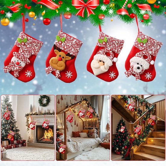 Metalen Decoratie Kerstkous 1, Rood, 29x1,5x40 cm, EPIKASA Metalen Decoratie Kerstkous 1, Rood, 29x1,5x40 cm, EPIKASA