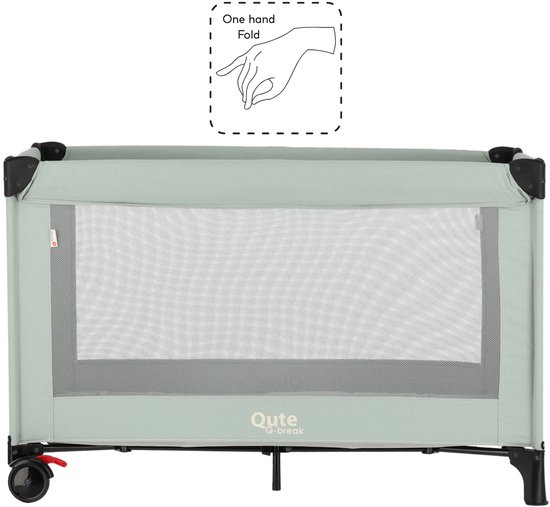 Qute Q-break Campingbed easyfold green van Topmark — afbeelding 5