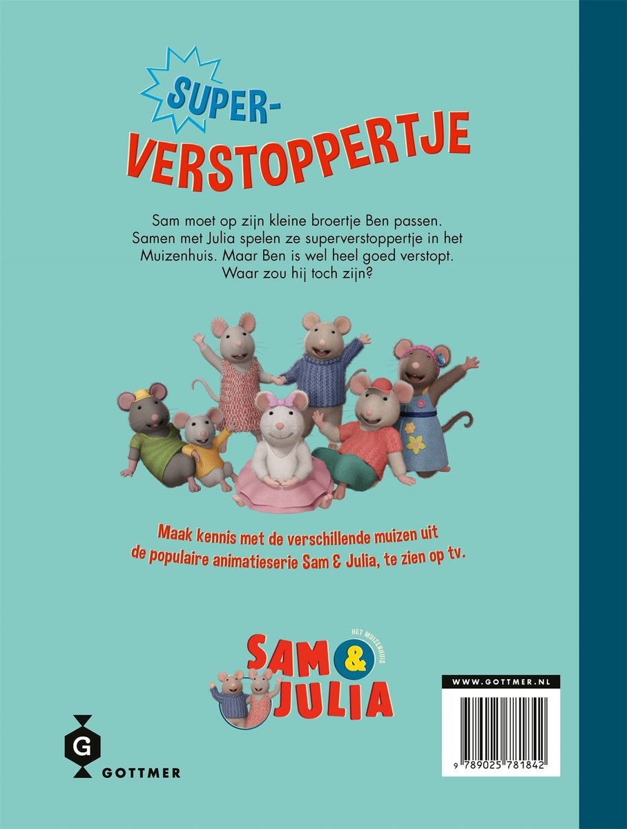 Het Muizenhuis - Superverstoppertje - back cover