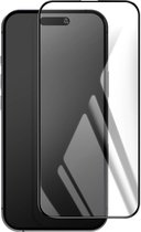 Blue Star, Verre trempé Convient pour Apple iPhone 16 Plus dureté 9H anti-rayures Colle complète 5D, Zwart