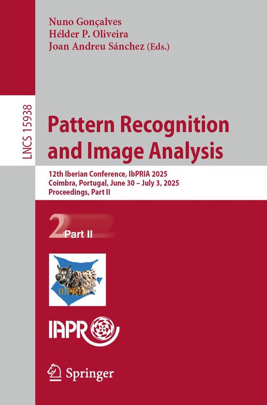 Springer Nature Proceedings Computer Science 2 - Pattern Rec ... - cover