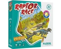 FlexIQ Raptor Race - Actiespel voor 2-5 spelers - Tactisch bordspel