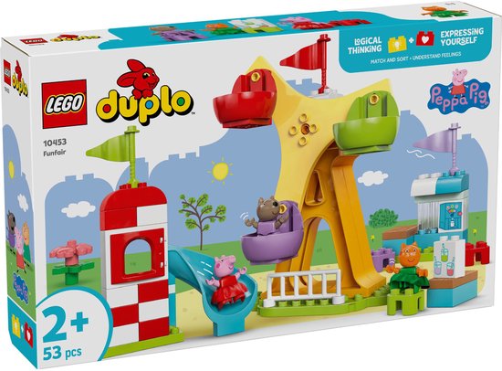 LEGO® DUPLO® Peppa Big Kermis - Speelgoed voor Peuters - 10453