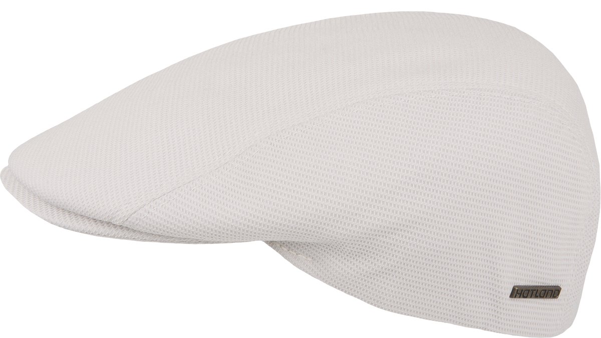 Club - Effen flat cap - Wit