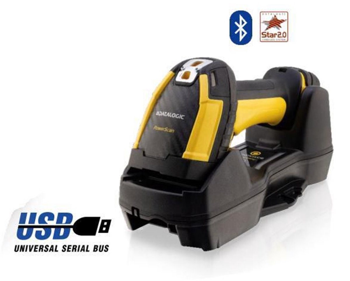 Datalogic PowerScan PM9600, 2D, kit (USB), RB