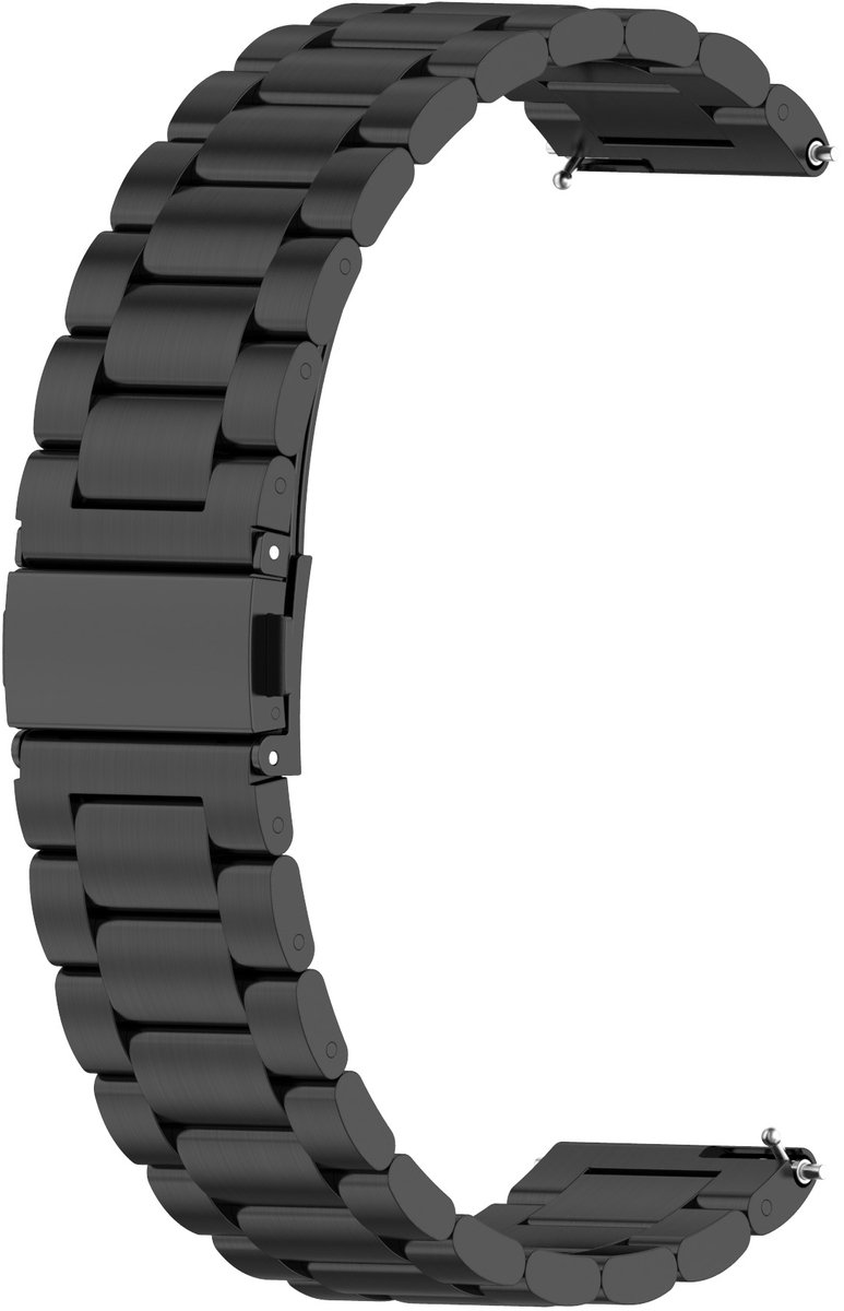Horlogeband 22 mm Geschik voor Huawei Watch GT/Magic/TicWatch Pro RVS