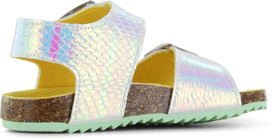 Sandales | Filles | Argent Perle | Micro cuir | Go Bananes | Taille 35