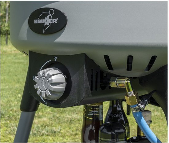 Brunner Gas Barbeque Devil BBQruiser HT - 30 mbar - Camping BBQ - Compact - Gemakkelijk te vervoeren van Brunner — afbeelding 4