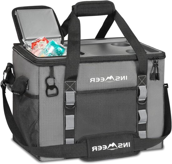 Brisby Koeltas 40 Liter Zwart met Oranje