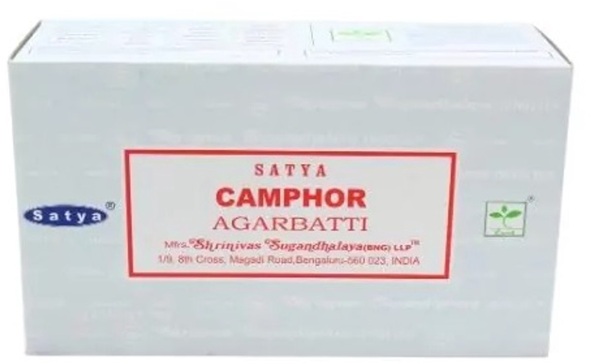 Satya kamfer - camphor - wierook - doos 12 stuks