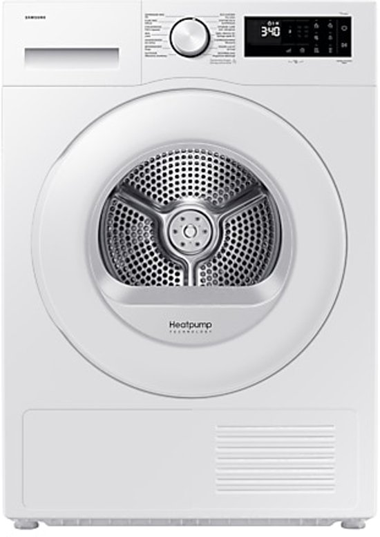 Samsung DV9UDG52A0TEEN - Sèche-linge | Blanc | 9 kg | A+++ | OptimalDry | Contrôle AI | Soins d' Hygiène | Choses intelligentes | WIFI