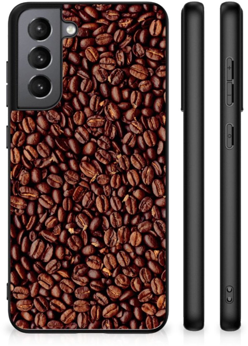Samsung Galaxy S21FE Back Cover Hoesje Koffiebonen