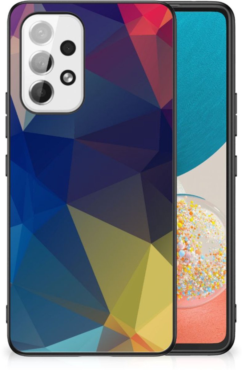 Samsung Galaxy A53 Backcover Polygon Dark