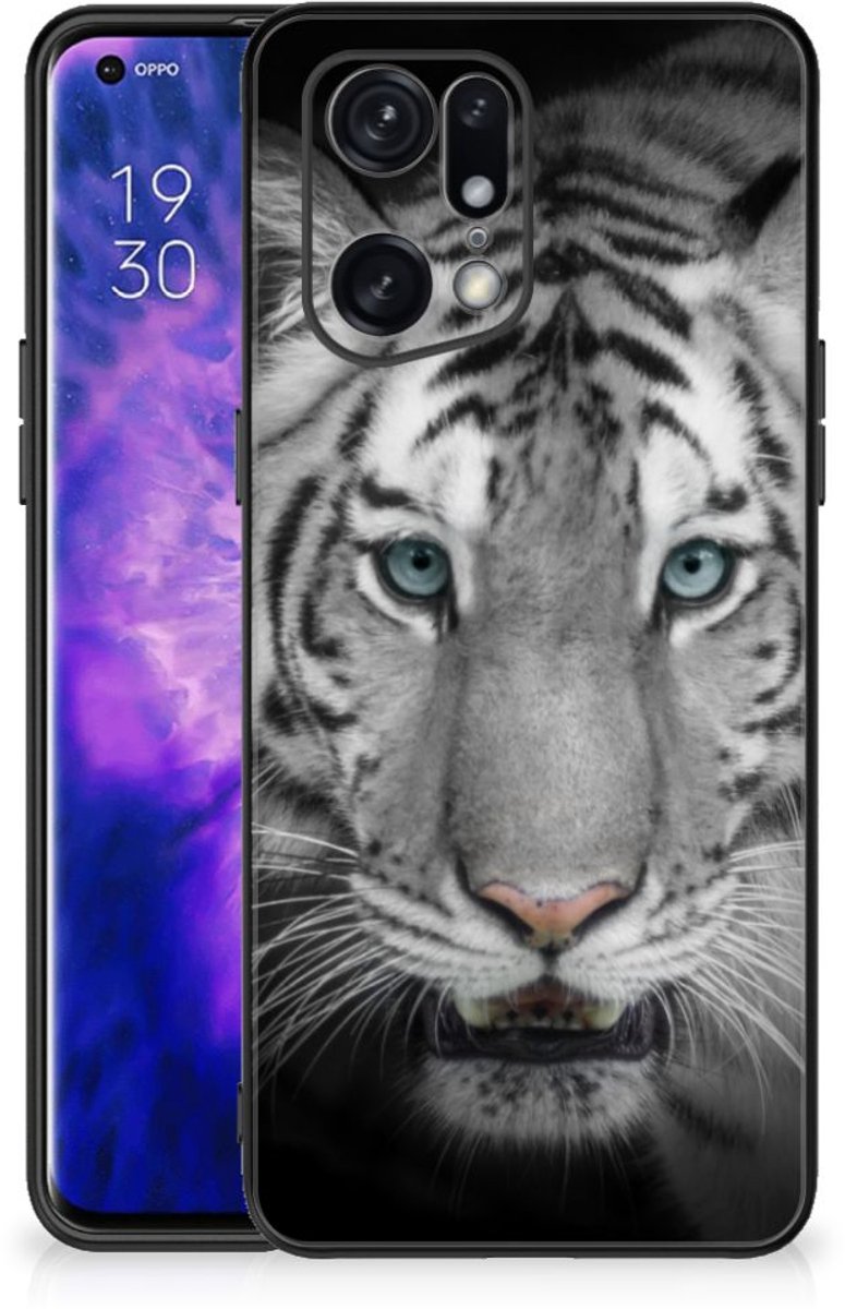 OPPO Find X5 Pro Dierenprint Telefoonhoesje Tijger