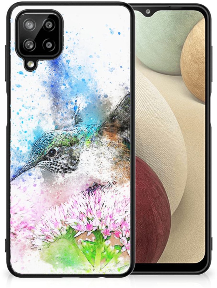 Kleurrijke Telefoonhoesje Samsung Galaxy A12 Vogel