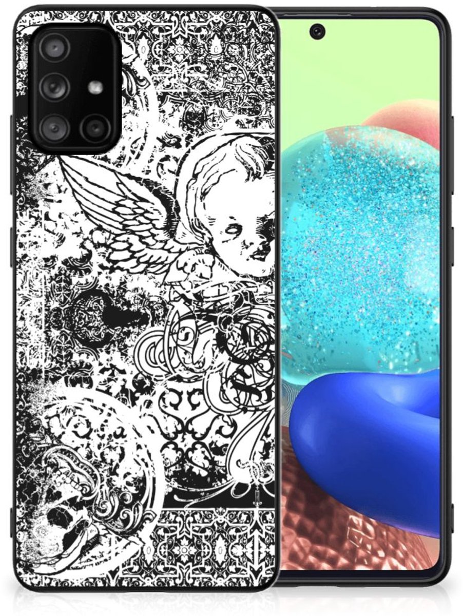 Telefoonhoesje Samsung Galaxy A71 Skulls Angel