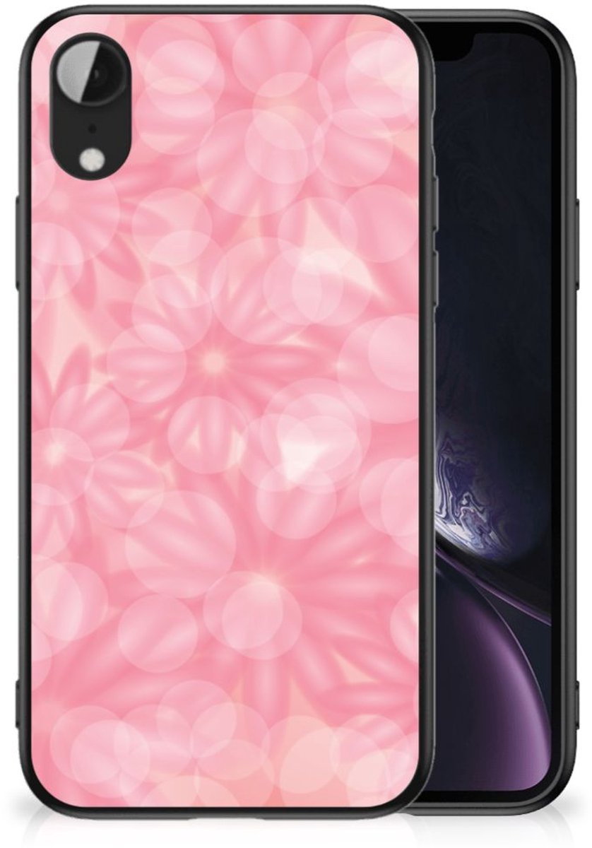 Back Cover voor Apple iPhone XR Bloemen Hoesje Spring Flowers