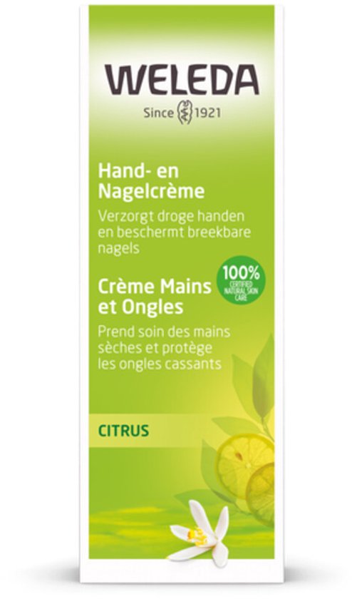 Weleda Voedende Hand- en Nagelcrème met Citrus 50 ml