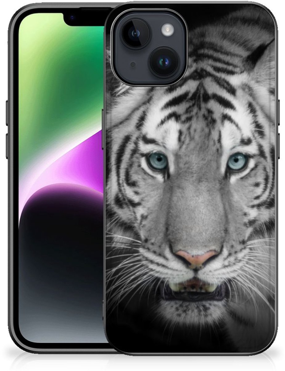 iPhone 15 Dierenprint Telefoonhoesje Tijger