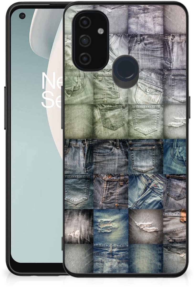 GSM Cover OnePlus Nord N100 Spijkerbroeken
