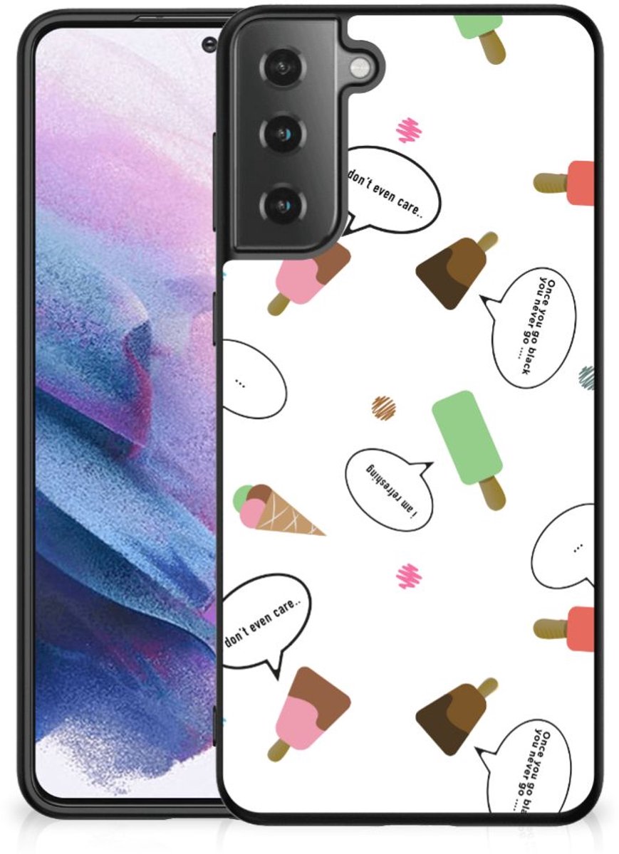 Samsung Galaxy S21 Plus Back Cover Hoesje IJsjes