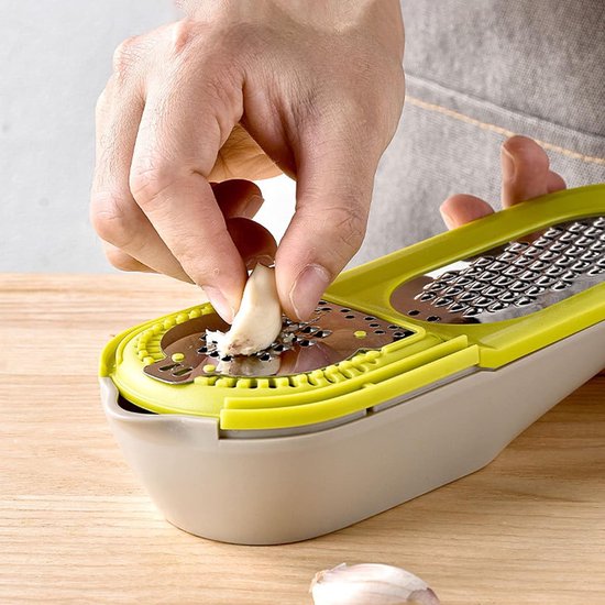 2-in-1 Citruspers en Rasp - Rasp met Opvangbak - Handmatige Citroenpers - Compacte Fruitpers - Vruchtenpers - Handig en Compact 2-in-1 Design van Merkloos — afbeelding 5