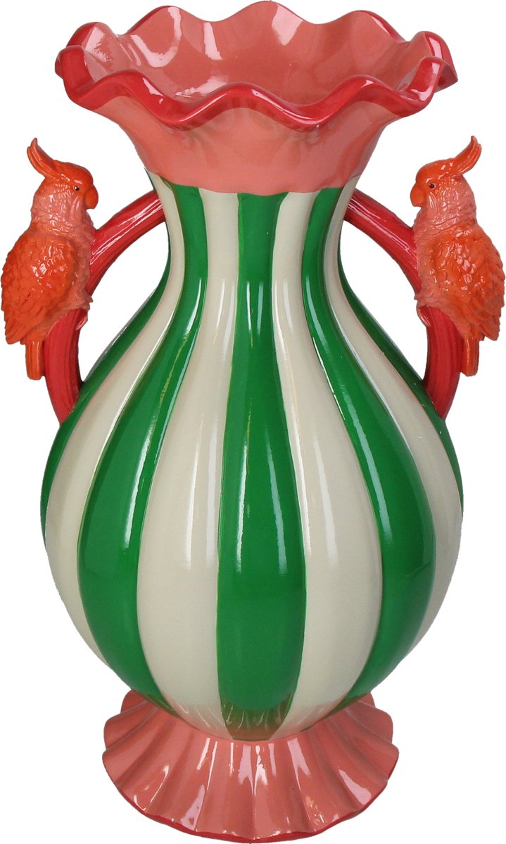 HD Collection Vaas Vogel Polyresin Multi 21x18,5x35cm