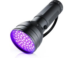 Go Go Gadget - UV-zaklamp - 51 Ultra Violet LEDs - UV-395nm Blacklight - Zwart