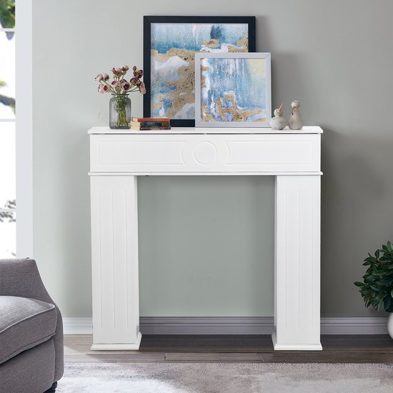 Rebecca Meubels Boekenkast Moderne Houten Plank Petroleum Voor Woonkamer Met 6 Planken