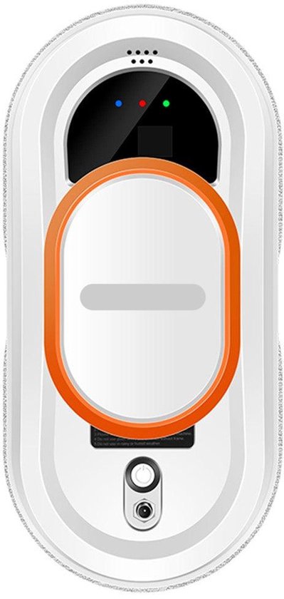 Robotstofzuiger - Robotstofzuiger met Dweilfunctie - Roborock - Raam Robotstofzuiger - 240V - 800W - Reinigingsrobot - Ultra dun lichaam - Wit
