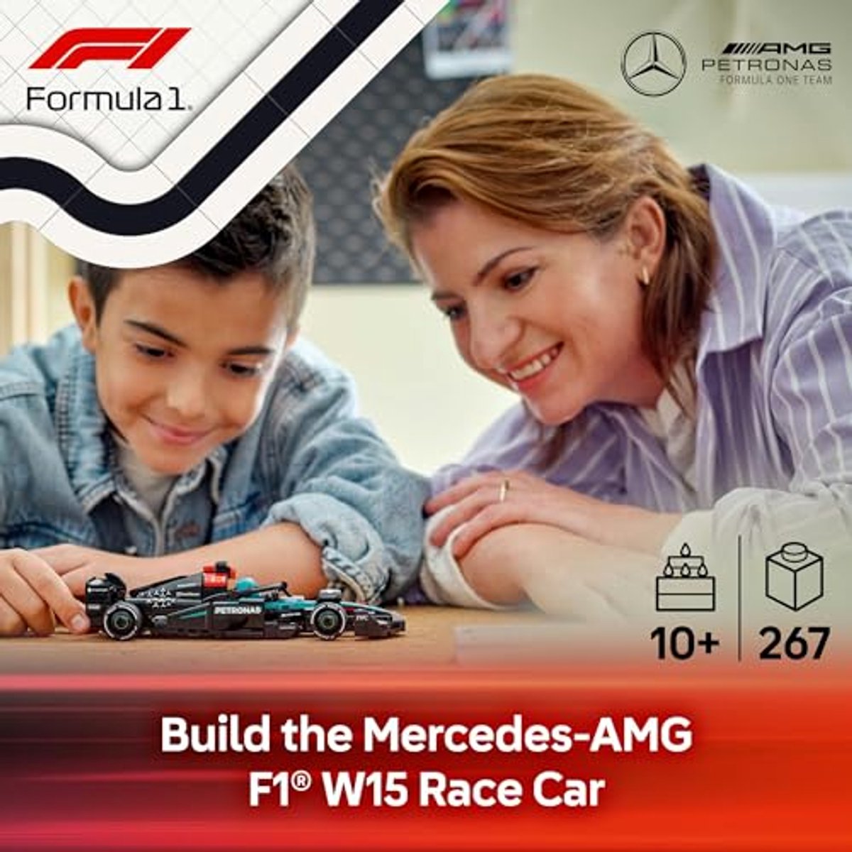 LEGO Speed Champions Mercedes-AMG F1 W15 racewagen Speelgoed - 77244 — afbeelding 16