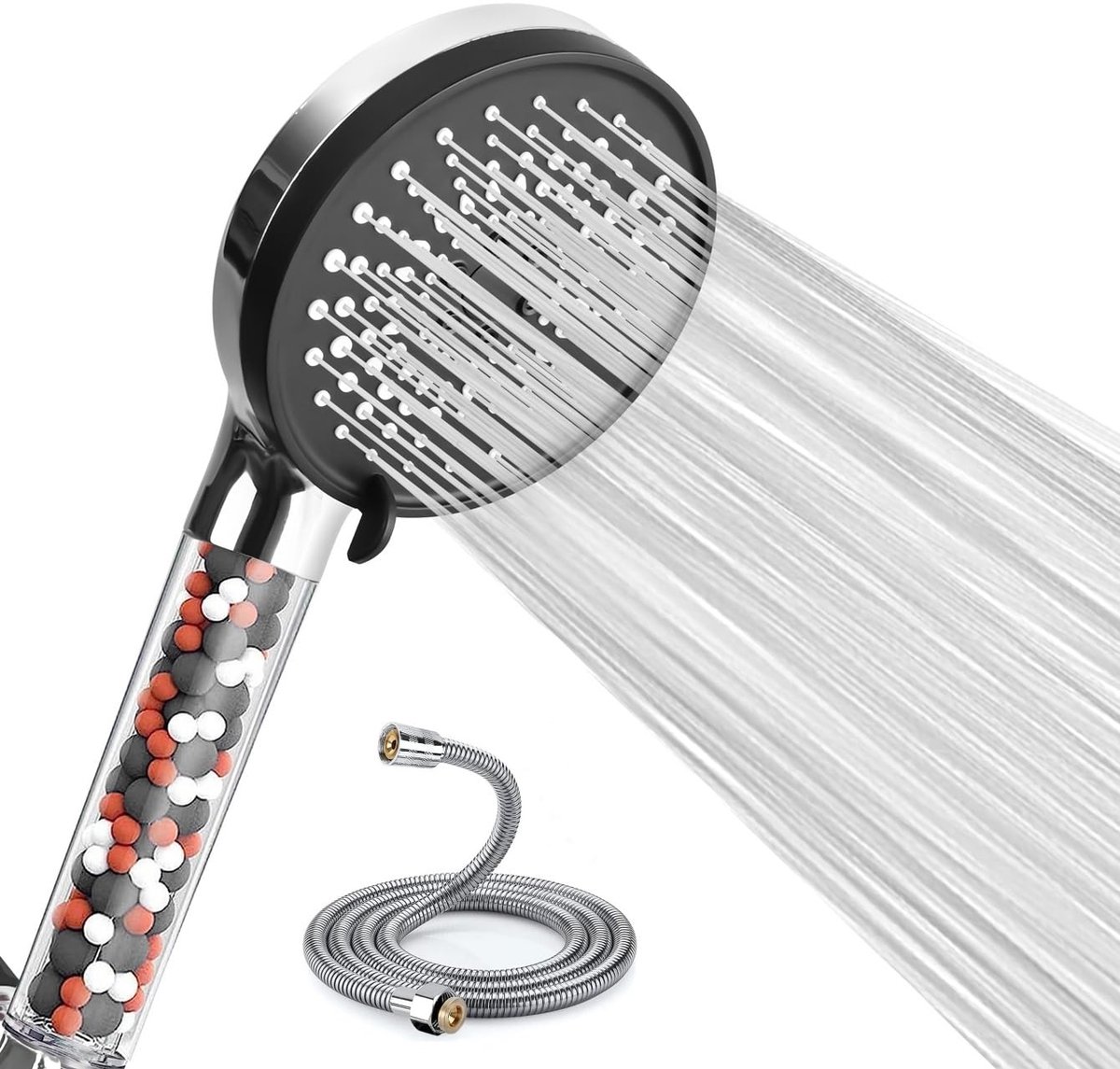 Ibenzoa® Handdouche met Filter en Hoogdruksfunctie - 2m Slang