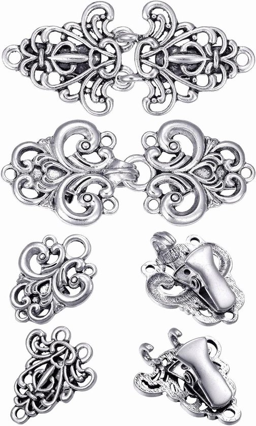 Vintage Vest Clip Bloem Shirt Clips voor de Back Blouse Clasp Trui Clip