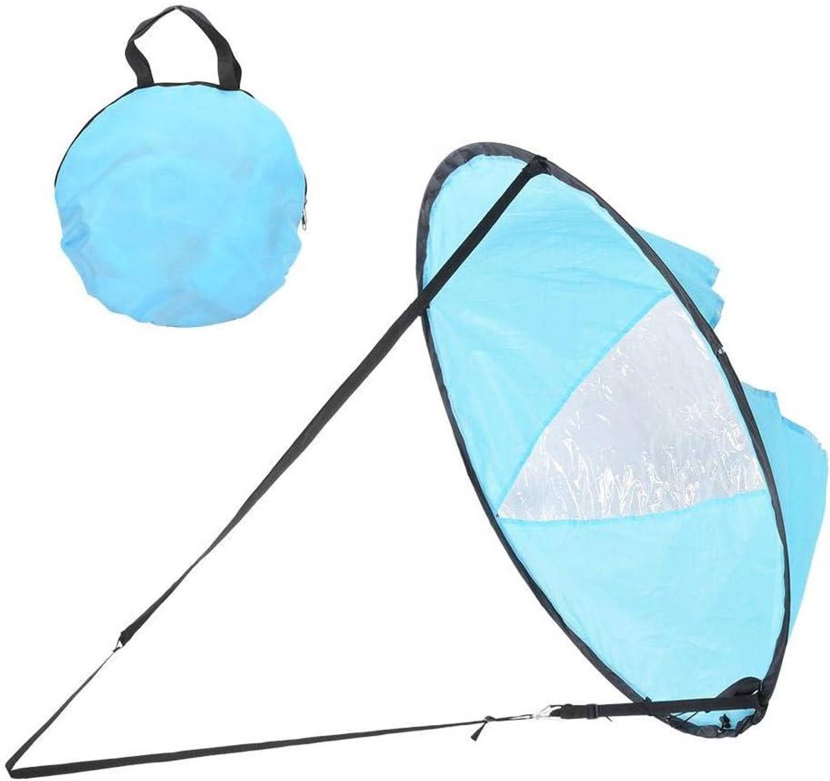 Allecto Plus - Opblaasbare Kajak Zeil - Downwind Zeilen - Kajak Accessoire voor Wind - Peddelboard - Opblaasbare Kano - Boot Zeil - Zeilboot Accessoire
