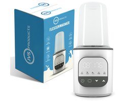 Flessenwarmer - Baby melk opwarmer - Fleswarmer - Warmhouden, ontdooien en steriliseren - Snel warm - Geschikt voor alle babyflessen - Wit