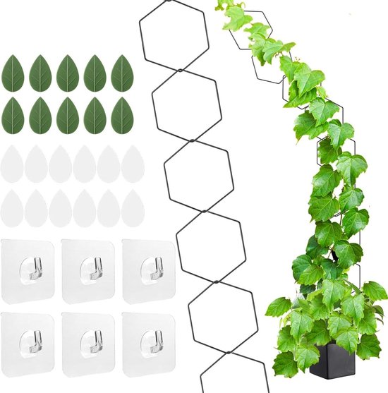 KADAX Plantenclips, Plantenklemmen Voor Het Vastzetten Van Planten Klemmen Ter Ondersteuning Van Klimplanten Tomaten En Komkommers