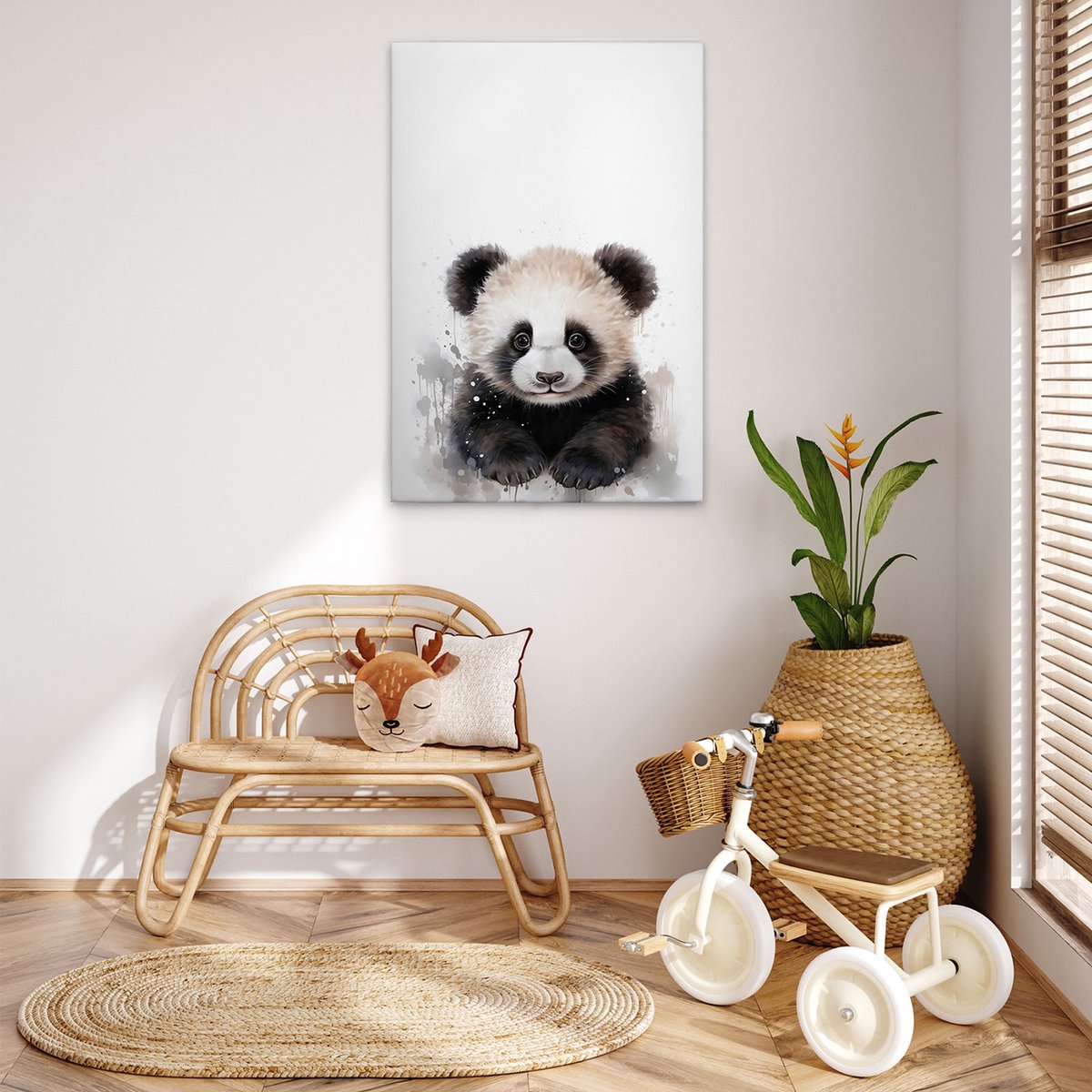 Canvas Baby Panda | DD132995