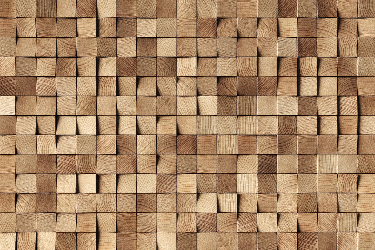 Fotobehang houten structuur in beige bruin