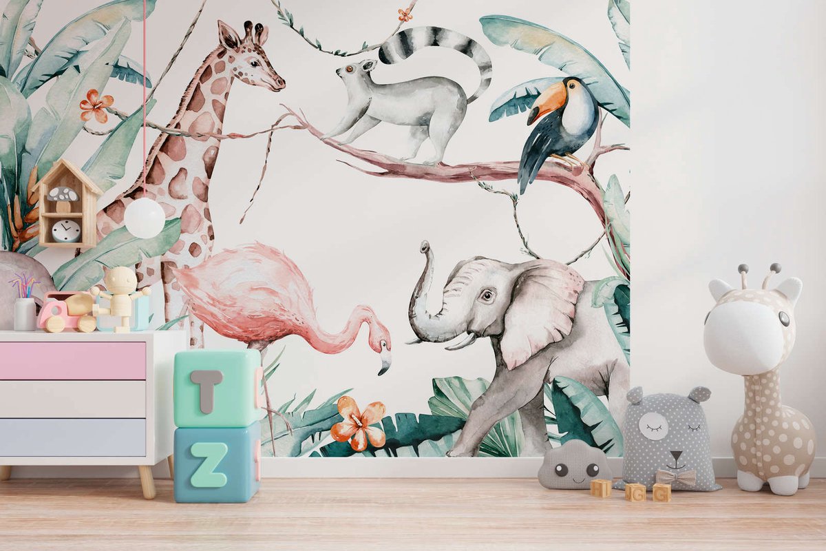 Fototapete Designwalls 2 DD123951 SafariFriends