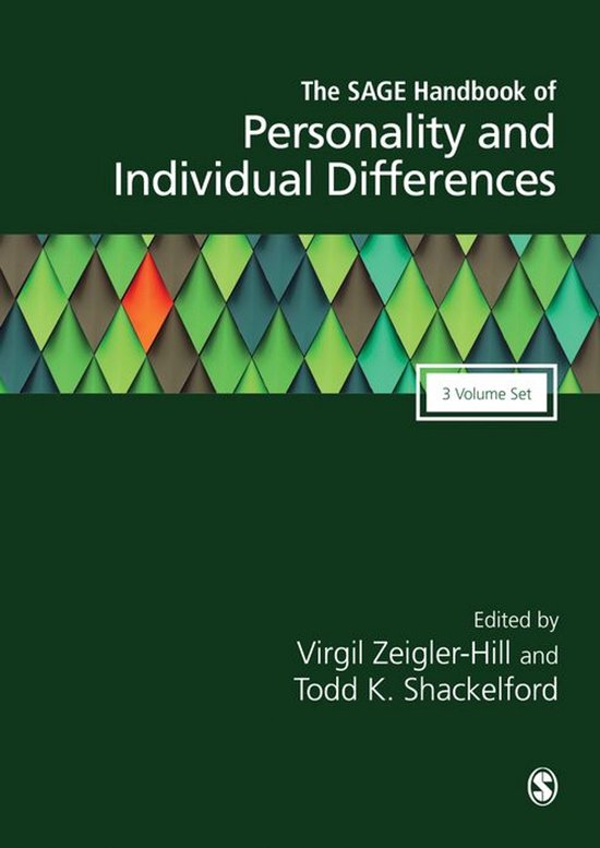 The SAGE Handbook of Personality and Individual Differences - cover
